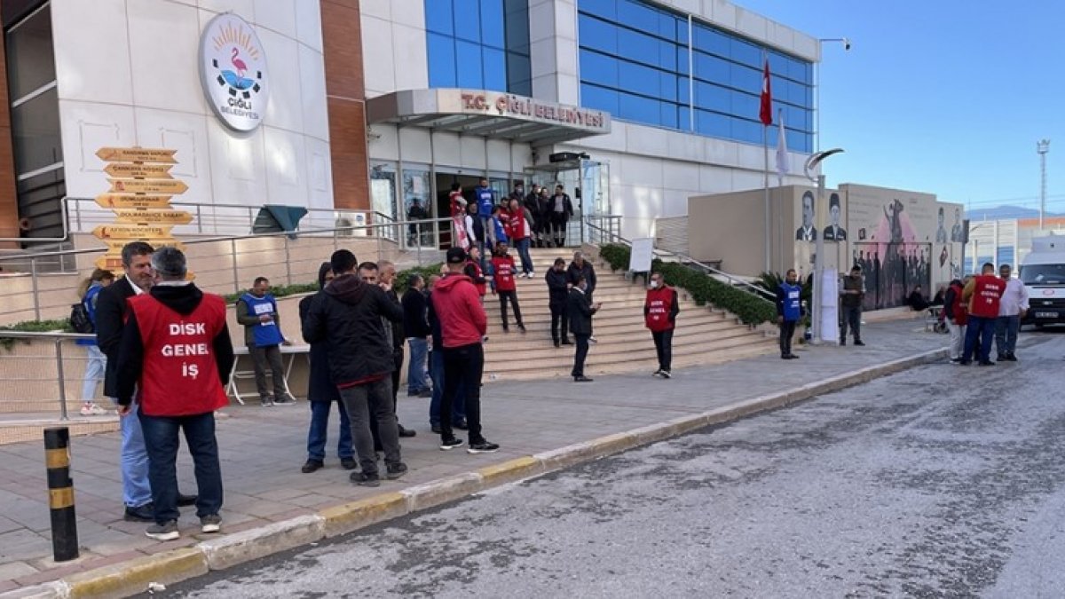 İzmir’deki Çiğli Belediyesi’nde grev kararı