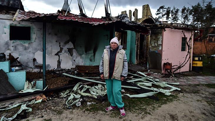 Ukrayna’da Rus askerlerinin kaldığı ev kullanılamaz hale geldi